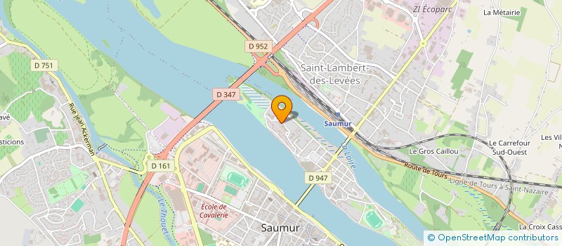 localisation de l'entreprise MADAME ISABELLE JANINE BRUGERIE  SAUMUR