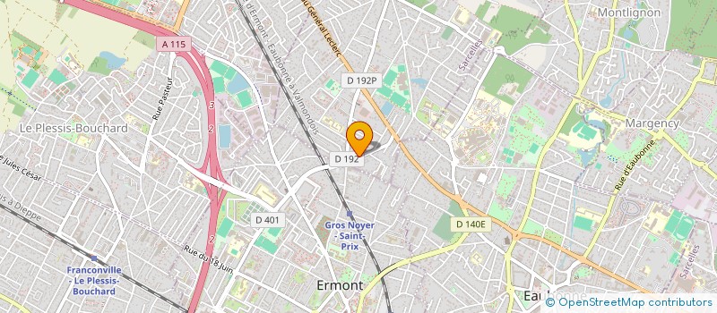 localisation de l'entreprise MADAME ISABELLE JANSOLIN à SAINT-PRIX