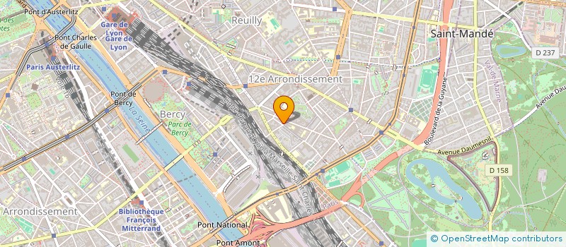 localisation de l'entreprise MADAME ISABELLE JARDIN  PARIS