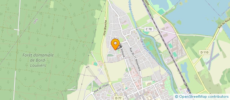 localisation de l'entreprise MADAME ISABELLE JARRY  LERY