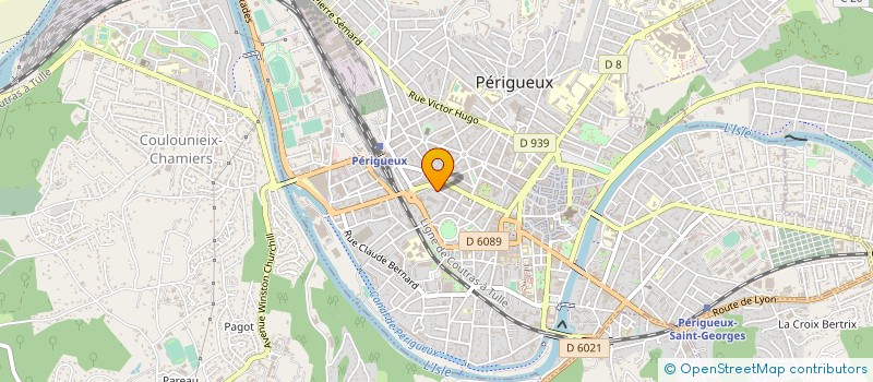localisation de l'entreprise MADAME ISABELLE JEAN à PERIGUEUX