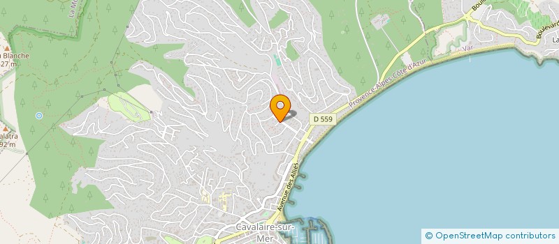 localisation de l'entreprise MADAME ISABELLE JOCHAUD DU PLESSIX à CAVALAIRE-SUR-MER