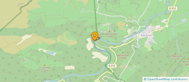 localisation de l'entreprise MADAME ISABELLE JOCHAULT  RIBAUTE