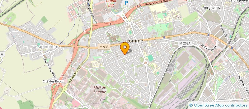 localisation de l'entreprise MADAME ISABELLE JOLLY  LILLE