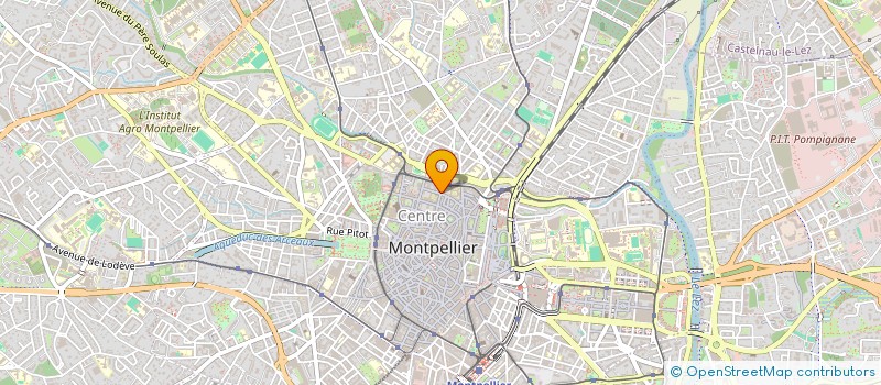 localisation de l'entreprise MADAME ISABELLE JOLY à MONTPELLIER