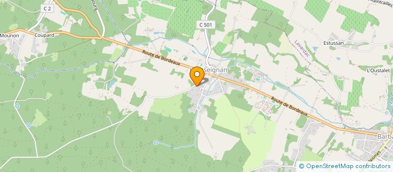 localisation de l'entreprise MADAME ISABELLE JONQUERES  BARBASTE