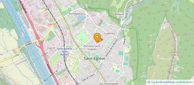 localisation de l'entreprise MADAME ISABELLE JOUMARD à SAINT-EGREVE