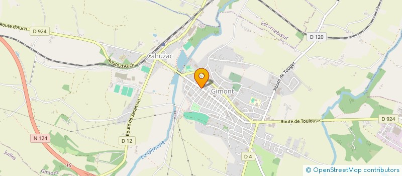 localisation de l'entreprise MADAME ISABELLE JOYEZ  GIMONT