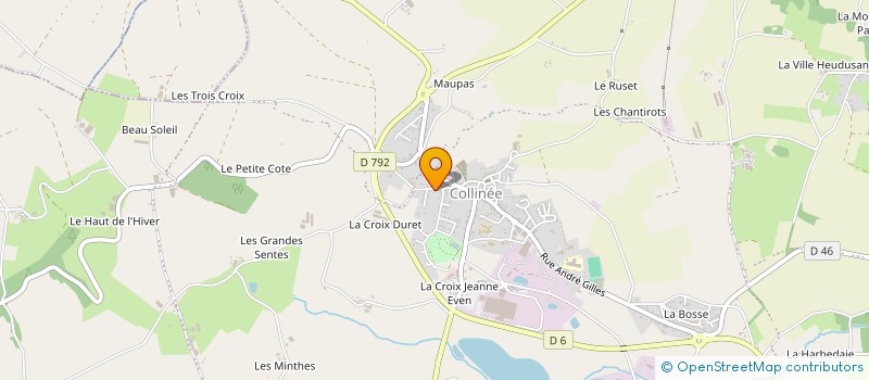 localisation de l'entreprise MADAME ISABELLE - JULIA LE CHATTON à LE MENE