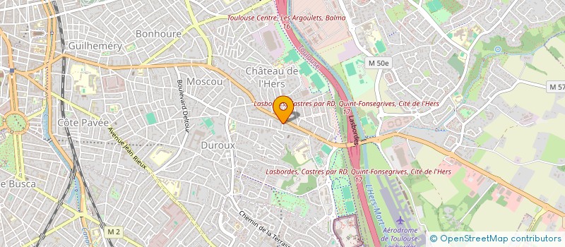 localisation de l'entreprise MADAME ISABELLE JULIAT  TOULOUSE