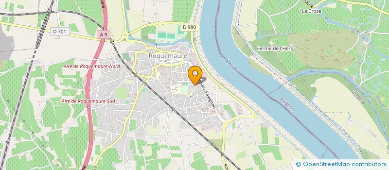 localisation de l'entreprise MADAME ISABELLE JULIEN  ROQUEMAURE