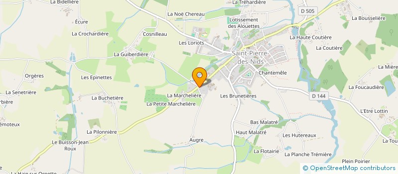 localisation de l'entreprise MADAME ISABELLE JULIEN  SAINT-PIERRE-DES-NIDS