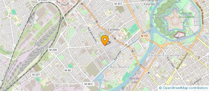 localisation de l'entreprise MADAME ISABELLE JUNIET à LILLE