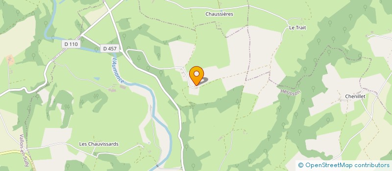 localisation de l'entreprise MADAME ISABELLE JURET  HERISSON