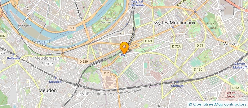 localisation de l'entreprise MADAME ISABELLE KAPAMADJIAN à ISSY-LES-MOULINEAUX