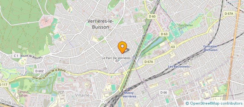 localisation de l'entreprise MADAME ISABELLE KERLAN à VERRIERES-LE-BUISSON