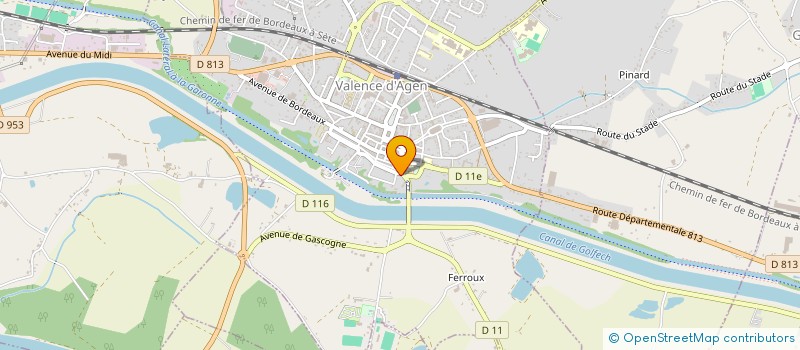 localisation de l'entreprise MADAME ISABELLE KERRIGUY  VALENCE