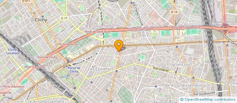 localisation de l'entreprise MADAME ISABELLE KESSEDJIAN  PARIS 17