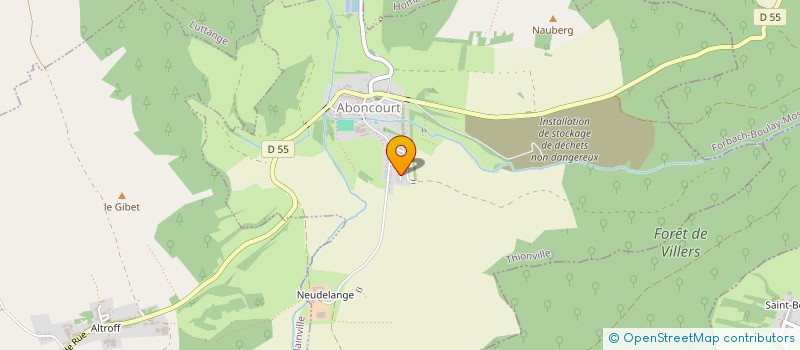 localisation de l'entreprise MADAME ISABELLE KESSLER  ABONCOURT