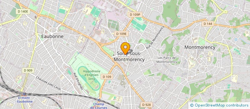 localisation de l'entreprise MADAME ISABELLE KHELIL  SOISY-SOUS-MONTMORENCY