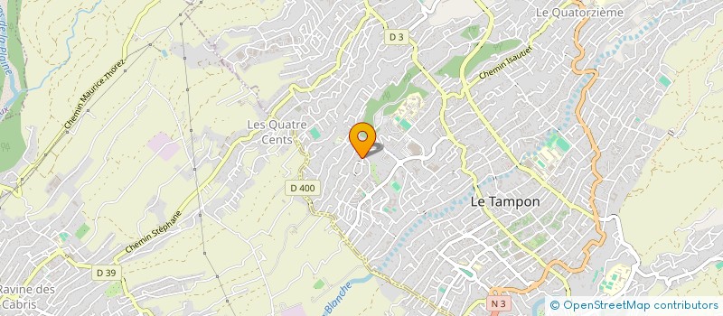 localisation de l'entreprise MADAME ISABELLE KIEFFER  LE TAMPON