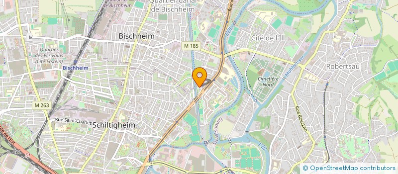 localisation de l'entreprise MADAME ISABELLE KIEFFER  SCHILTIGHEIM