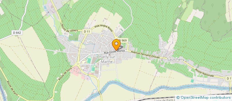 localisation de l'entreprise MADAME ISABELLE KITH BUN  CHARLY-SUR-MARNE