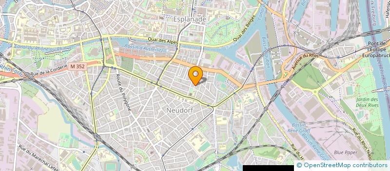 localisation de l'entreprise MADAME ISABELLE KLEIN à STRASBOURG