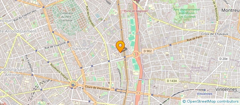 localisation de l'entreprise MADAME ISABELLE KLEIN  PARIS