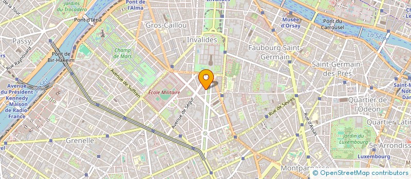 localisation de l'entreprise MADAME ISABELLE KLOUCOWSKY  PARIS