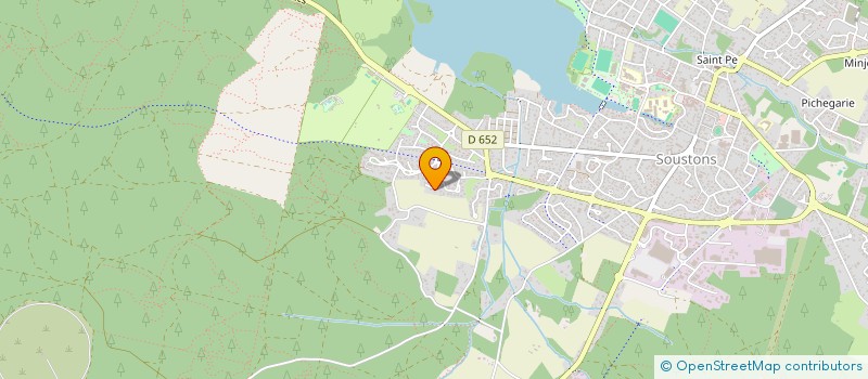 localisation de l'entreprise MADAME ISABELLE KONCZ  SOUSTONS