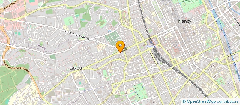 localisation de l'entreprise MADAME ISABELLE KUHLMANN  NANCY