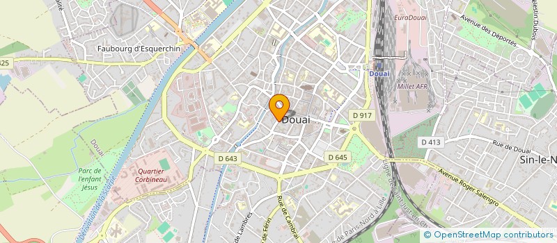 localisation de l'entreprise MADAME ISABELLE KWIATEK  DOUAI