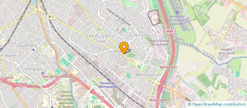 localisation de l'entreprise MADAME ISABELLE LACAMPAGNE à TOULOUSE