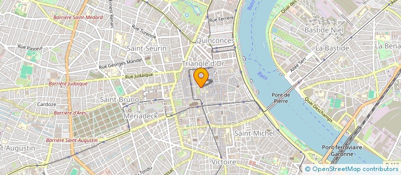 localisation de l'entreprise MADAME ISABELLE LACOSTE  BORDEAUX