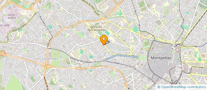 localisation de l'entreprise MADAME ISABELLE LACROIX à MONTPELLIER