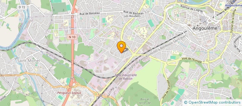 localisation de l'entreprise MADAME ISABELLE LAFAURIE à ANGOULEME