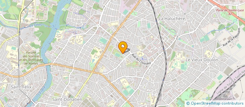 localisation de l'entreprise MADAME ISABELLE LAFFAITEUR à NANTES