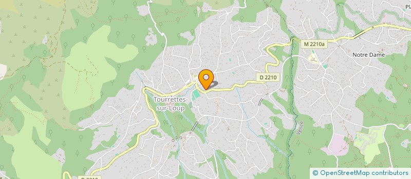 localisation de l'entreprise MADAME ISABELLE LAFITTE  TOURRETTES-SUR-LOUP