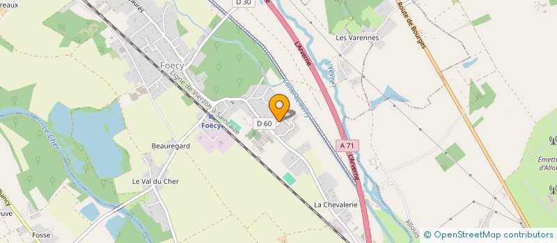 localisation de l'entreprise MADAME ISABELLE LAFORME à SAINT-CHRISTOPHE-EN-BOUCHERIE