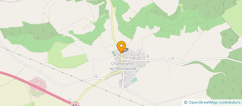 localisation de l'entreprise MADAME ISABELLE LAGASSE  CHAMPIGNOL-LEZ-MONDEVILLE