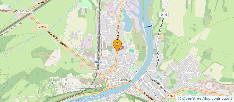 localisation de l'entreprise MADAME ISABELLE LAGAUDE  EYRANS