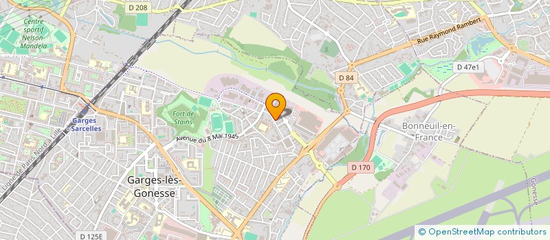 localisation de l'entreprise MADAME ISABELLE LAGORD  GARGES-LES-GONESSE