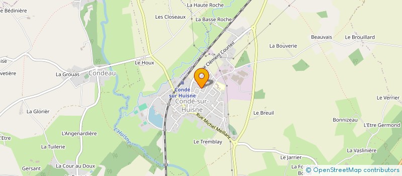 localisation de l'entreprise MADAME ISABELLE LAINE à SABLONS-SUR-HUISNE