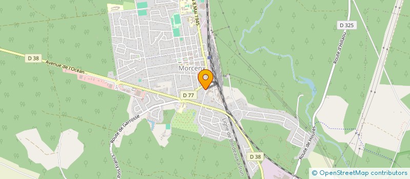 localisation de l'entreprise MADAME ISABELLE LAMARQUE  MORCENX-LA-NOUVELLE