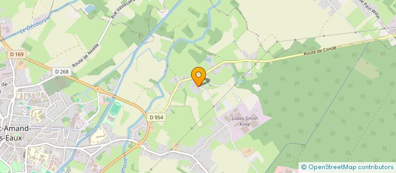 localisation de l'entreprise MADAME ISABELLE LAMMENS  SAINT-AMAND-LES-EAUX