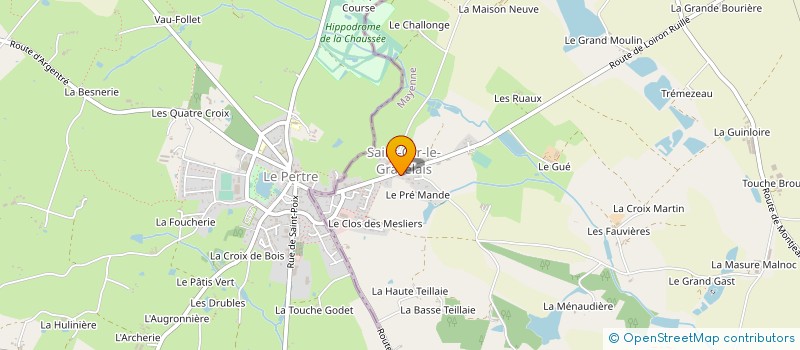 localisation de l'entreprise MADAME ISABELLE LANDAIS à LOIRON-RUILLE