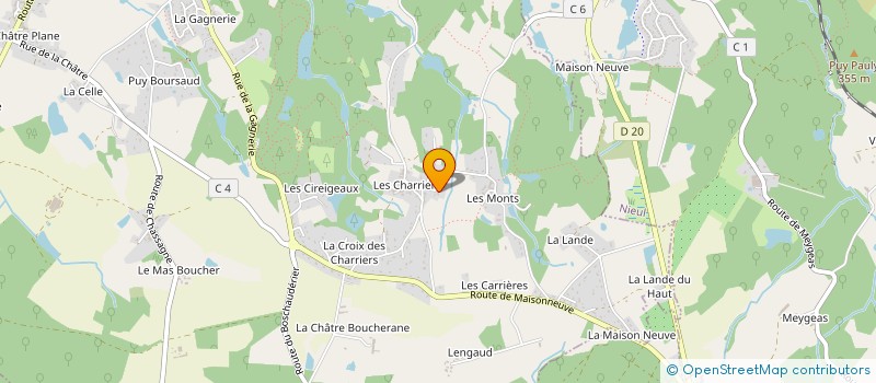 localisation de l'entreprise MADAME ISABELLE LANDAUD à SAINT-GENCE
