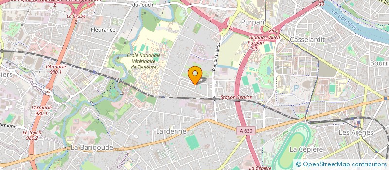 localisation de l'entreprise MADAME ISABELLE LANDES à TOULOUSE