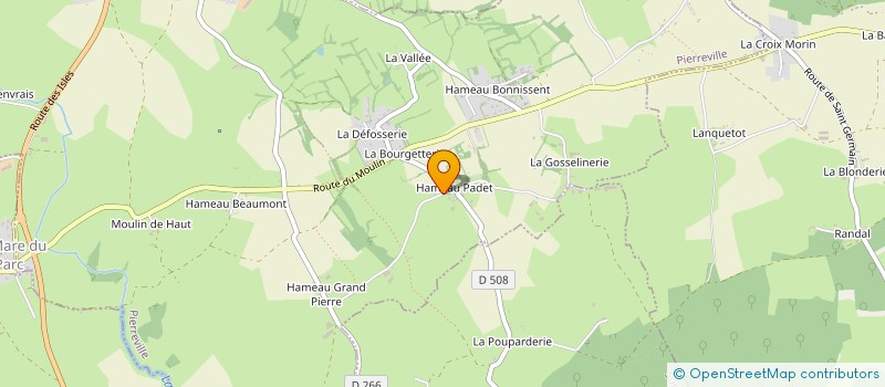 localisation de l'entreprise MADAME ISABELLE LANGREZ à PIERREVILLE